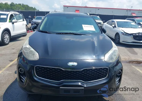 2017 Kia Sportage Lx из США, поврежденный, VIN KNDPMCAC2H7085553